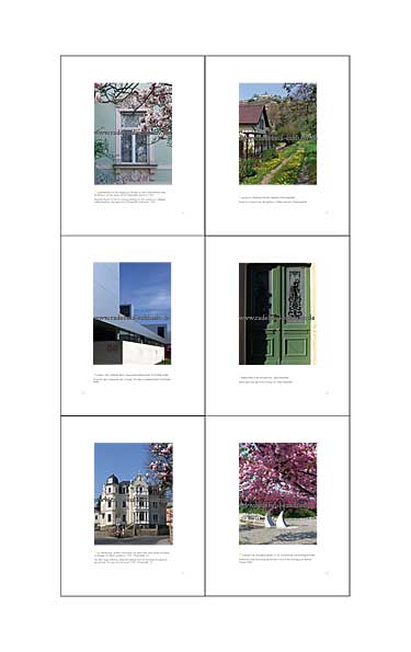 Abbildung mit 6 Beispielseiten aus dem Bildband Radebeul exklusiv Horst Bieberstein in Radebeul bei Dresden