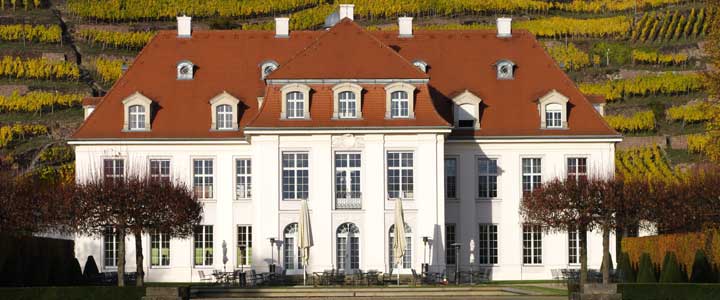 Foto Motivausschnitt Schloss Wackerbarth in Radebeul
